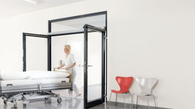 Beispiel einer Brandschutztür.